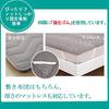 King Size Bed Pad, Comfortable for All Seasons, Anti-mite, Antibacterial, Odor Resistant, Sweat-Wicking, Quick-Drying, Washable, Hotel-Quality, with E