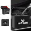 Hanging Car Trash Can Vehicle Garbage Dust Case Storage Box For Nissan J10 X-Trail Qashqai Juke Leaf Micra NOTE Patrol Gadgets