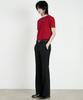 DUSTYWHITE Red Ribbed Shirt