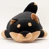 Livheart Premium Sleepy Animals Body Medium Kotetsu the Black Shiba Fluffy and Squishy Plush Gift Pillow, Size, Inu, Toy, 48769-73