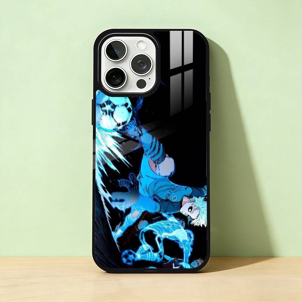

AAA B-BLUE LOCKS S-Seishiro Nagi Phone Case For iPhone 17,16,15,14,13,12,11,Pro Max,Plus Candy Silver Cover iPhone14Plus