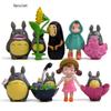Figure 9pcs Model My Neighbour Totoro Sunflower Sculpture Decorative Toys