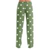 Womens Pajama Pants Sleepwear Casual Drawstring Elastic Waist Pants Comfy Straight Yoga Loose Trousers