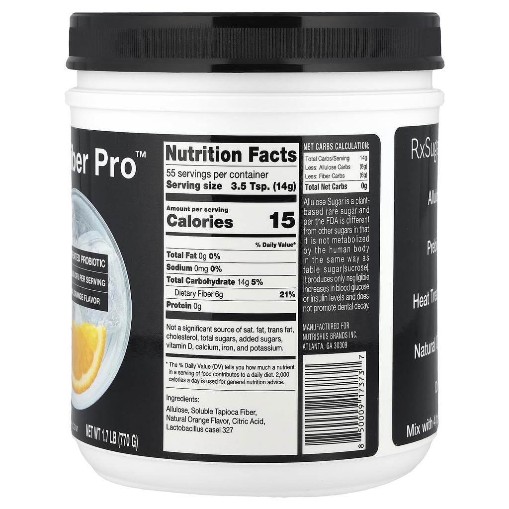 Fiber Pro™, Natural Orange, 770G (1.7Lb)