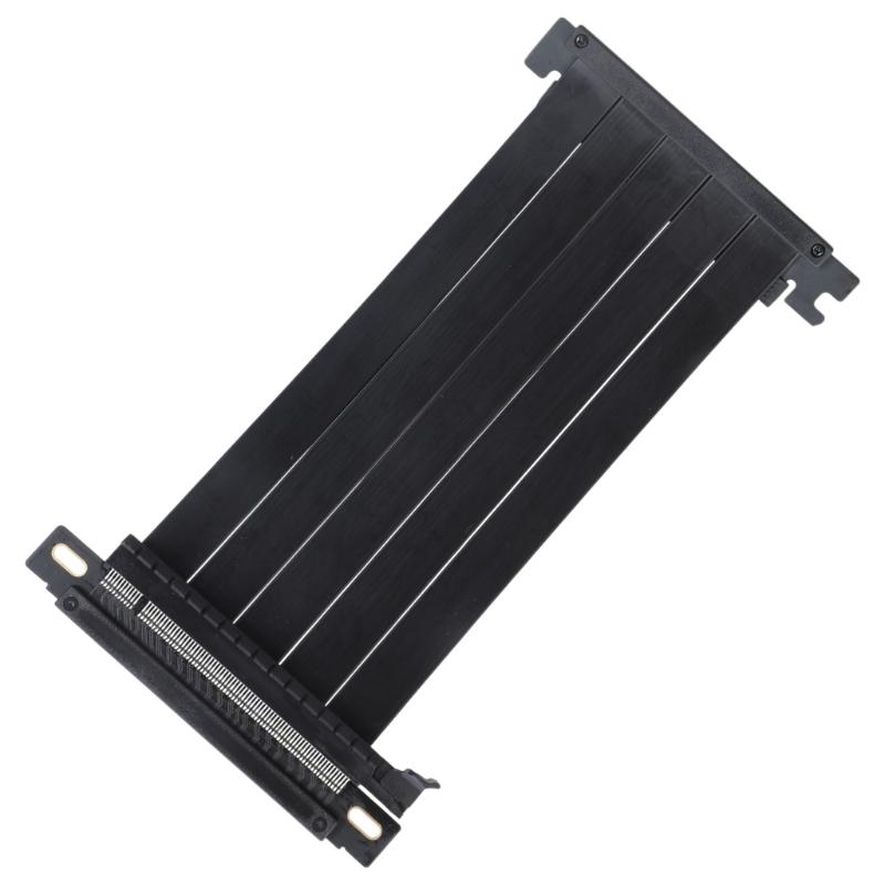 Mini Chassis PCIe 4.0 X16 Riser Cable for Graphics Cards ITX A4 PC Case PCI-E 4.0 Double Reverse GPU Extension Cord