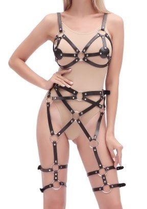 Harnais Entier Naked Strap - KinkHarness - Harnais Femme