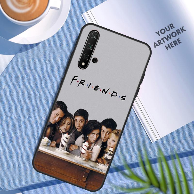 Friends TV For Huawei Nova 3i 7i 8i 11 12i 10 9 SE Y60 Y61 Y70 Y72 Y73 Y90 Y91 P20 P30 Pro P40 Lite Case