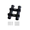 Marine Boat Yacht Kayak Fishing Rod Rack Braket Holder Plastic Stand with 3Tubes Plastic Fishing Rod Holder