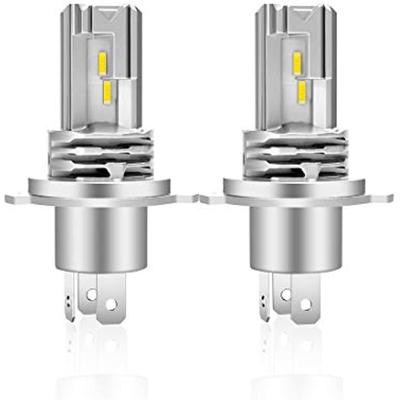 H4 Led Ampul 6500K Araba Far Yüksek Göz Kamaştırıcı Işık Değiştirme Halojen Lamba Ve Xenon Far (2 adet)