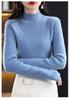 Siping Stitch Women's Half-High Collar Sweater: Autumn/Winter Slimming Knitwear