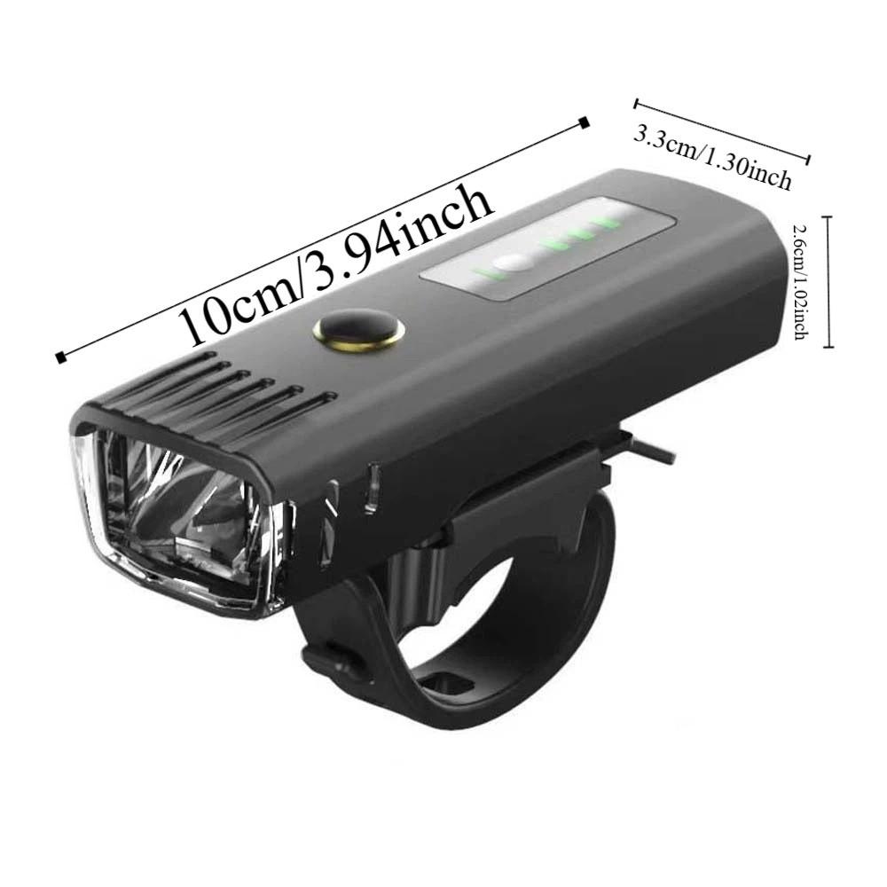 Intelligent Light Sensing Bike Headlight USB Rechargeable MTB Front Lamp  Bike Accessories