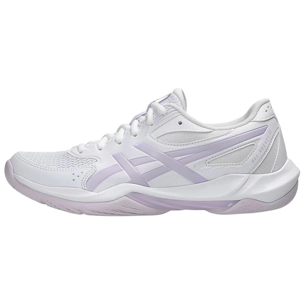 Asics GEL ROCKET 12 Cushioning Breathable Volleyball Shoes Women's White 1072A119-106