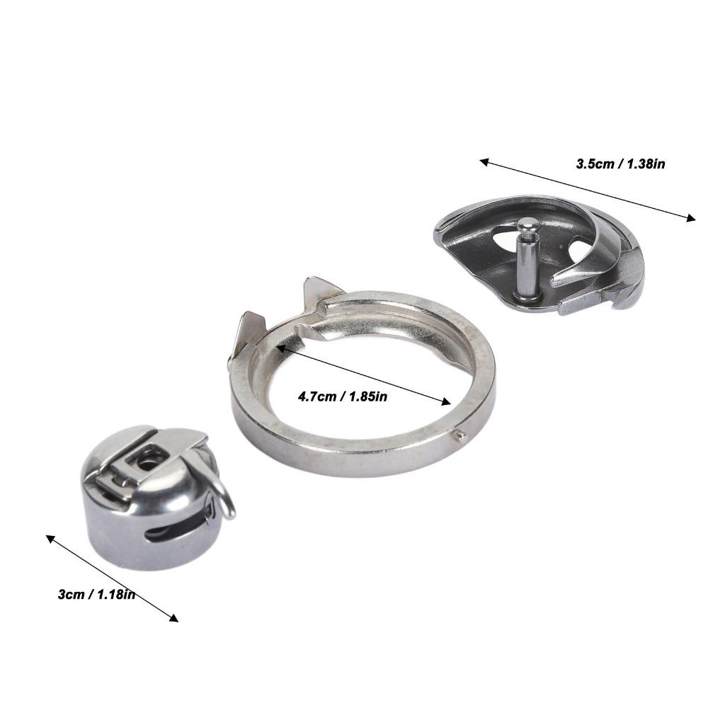 

Silver Sewing Machine Hook Stable Hook Shuttle Race Cover Bobbin Case Hook Household Sewing