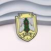 40K Space Marine Legion Enamel Pin: Battlefield Shield Badge for Backpack Accessory