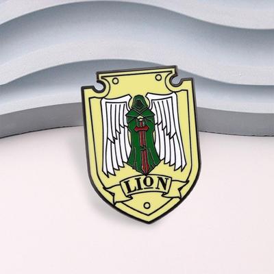 40K Space Marine Legion Emaille-Anstecker: Battlefield-Schild-Abzeichen für Rucksackzubehör