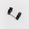 2X Mechanical Keyboard Steel Plate Balance Shaft Keyboard Accessories Transparent Plate Mounted Stabilizer Gold Plated Wire