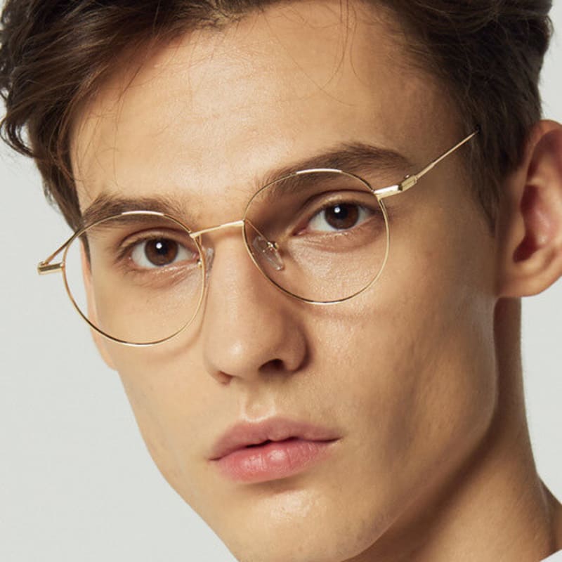 RECLOW RECLOW E560 GOLD GLASS Glasses