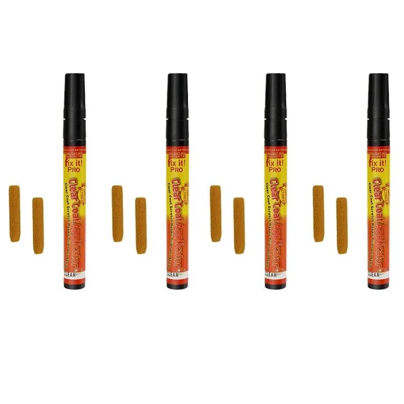 1/2/4 STÜCKE Universal Auto Kratzer Reparatur Entferner Stift Auto-Styling Tragbar Fix It Klarlack Applikator Werkzeug Tragbarer Autolackstift