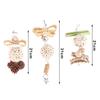 Funny Parrot Tongcao Ball Bird Chewing Toy Bird Supplies Parrot Relief Decompression Puzzle Toy Rattan Ball Molar Bite Toys