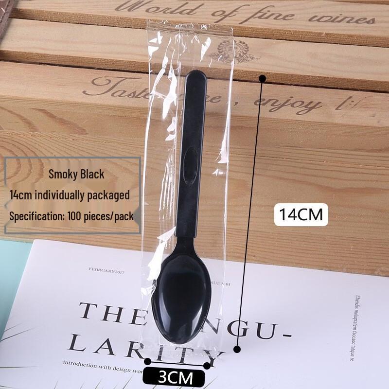 ZISIZ Disposable Plastic Spoons and Forks