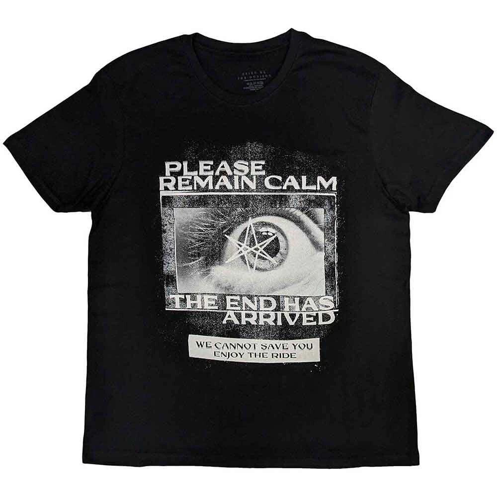 Bring Me The Horizon Remain Calm FP T-Shirt Black New XXL