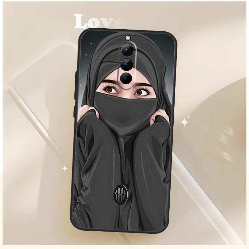 Islamic Hijab Girl Queen Case For ZTE Nubia Red Magic 11 10 10S Pro Plus 8S 9S 8 9 Pro 6S 7S For RedMagic 10 Air Cover