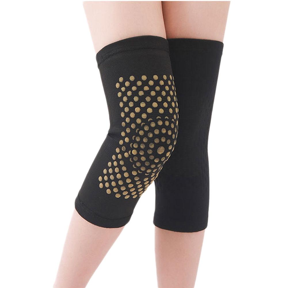Self Heating Knee Pads,Warm Wormwood Self Heating Knee Brace Support, Long Compression Sleeve for Arthritis Joint Pain Relief XXL