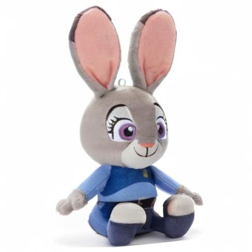 Disney Character Washable Beans Collection Judy Plush Toy, Approximately 21cm Tall
