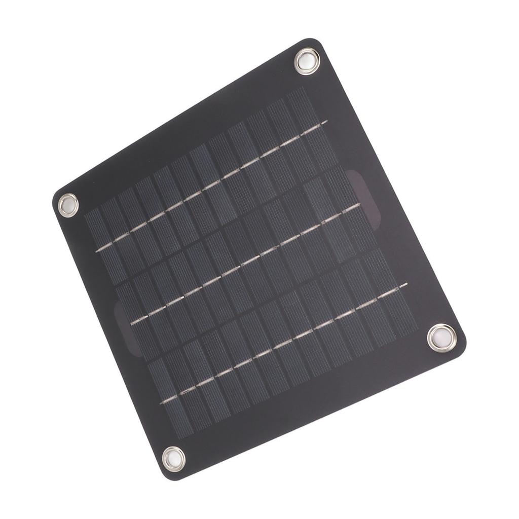 10W Portable Solar Panel Kit 12V Solar Battery Charger Maintainer for Car Motorcycle Tractor