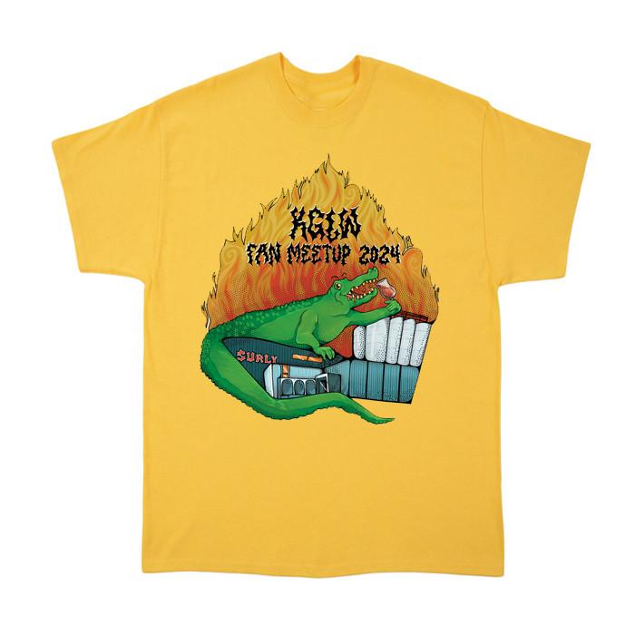 

King Gizzard and the Lizard Wizard Fan MeetUp Tshirt Cotton Tee S5XL MO498 Unisex T-Shirt XXXXL