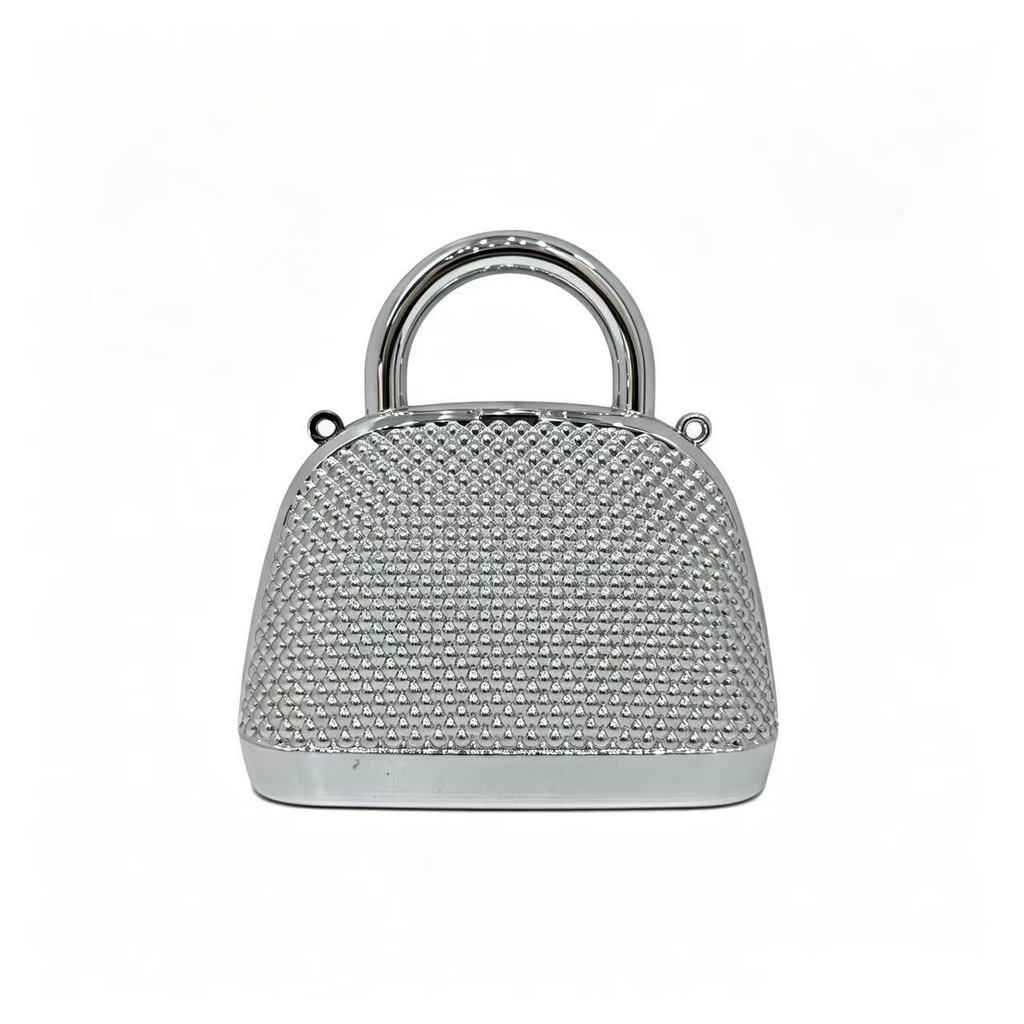 Acrylic Chain Shell Bag For Women Small Crossbody Shoulder Purse Fashionable Daily Use