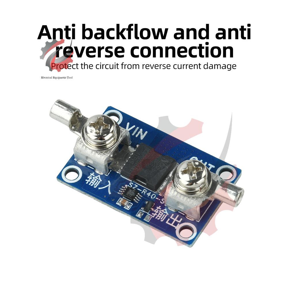 40A 65A 100A High Current Ideal Diode Module No Grounding Required Reverse Polarity Protection For Solar Battery System