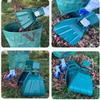 Portable Leaf Collector Rubbish Pick Up Hand Held Collector Leaf Grabs  for Garden Cleaning