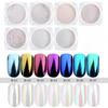 1PC Mirror Nail Glitter Pigment Powder Gold Blue Purple Dust Manicure Nail Art Glitter Decorations