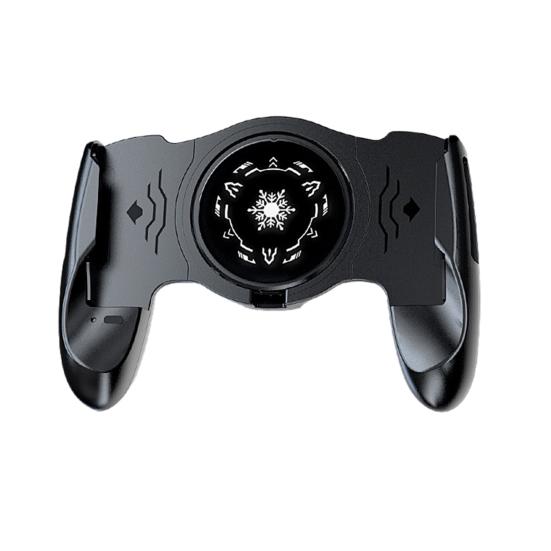 

Мобильный телефон растягивающийся игровой контроллер с охлаждающим вентилятором бесщеточный двигатель с низким уровнем шума универсальный игровой контроллер телефонный контроллер джойстик чёрный