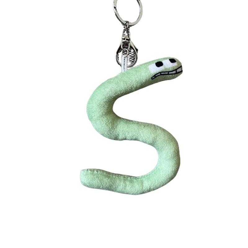 Cozy Alphabet Lore Plush Pendant Doll Baby Educational Toy Home Decor Xmas Gift