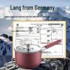 Chu Da Huang Enamel Queen 16cm Stainless Steel Non-Stick Saucepan