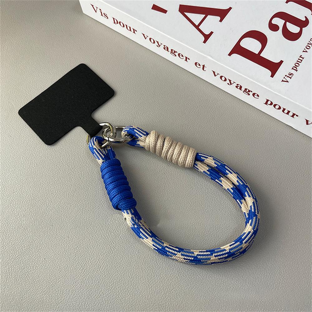 Coloful Can Be Carried Twist Rope Lanyard Hanging Decoration Phone Anti-loss Pendant Fashion Strong Wrist Short Straps Band