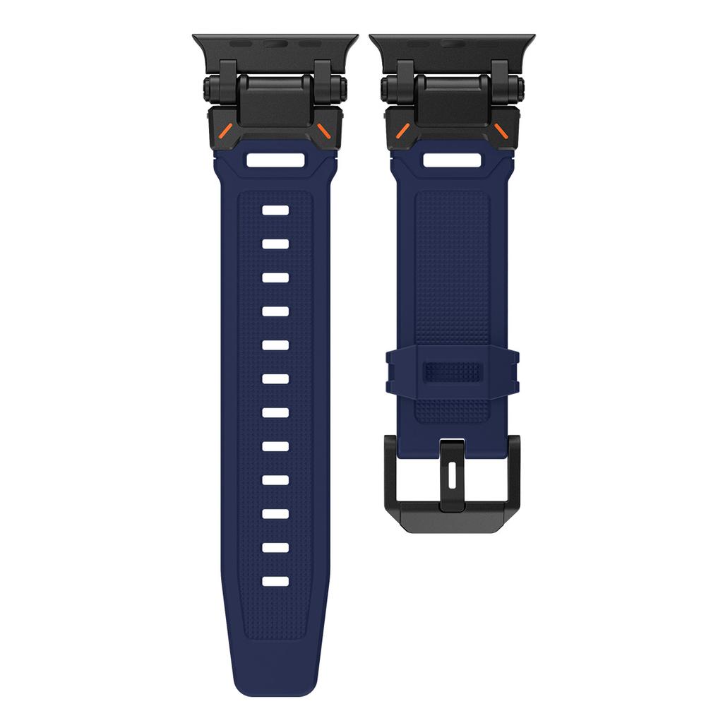 Silikonarmband+TPU-Hülle für Apple Watch Armband Ultra2 10 46mm 49mm 44mm 45mm Schutzhülle Armband für IWatch Serie 9 8 7 6 SE