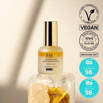 [Luminosità viso al naturale/cura dell'elasticità interna] Dalba White Truffle Siero Rivitalizzante a Doppio Strato 30ml
