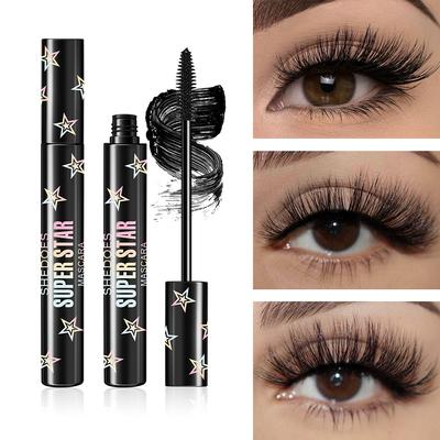 Star Mascara Long-lasting Waterproof Lashes Lengthening Naturally Without Smudges Lengthening Curl Thickening Eye Beauty