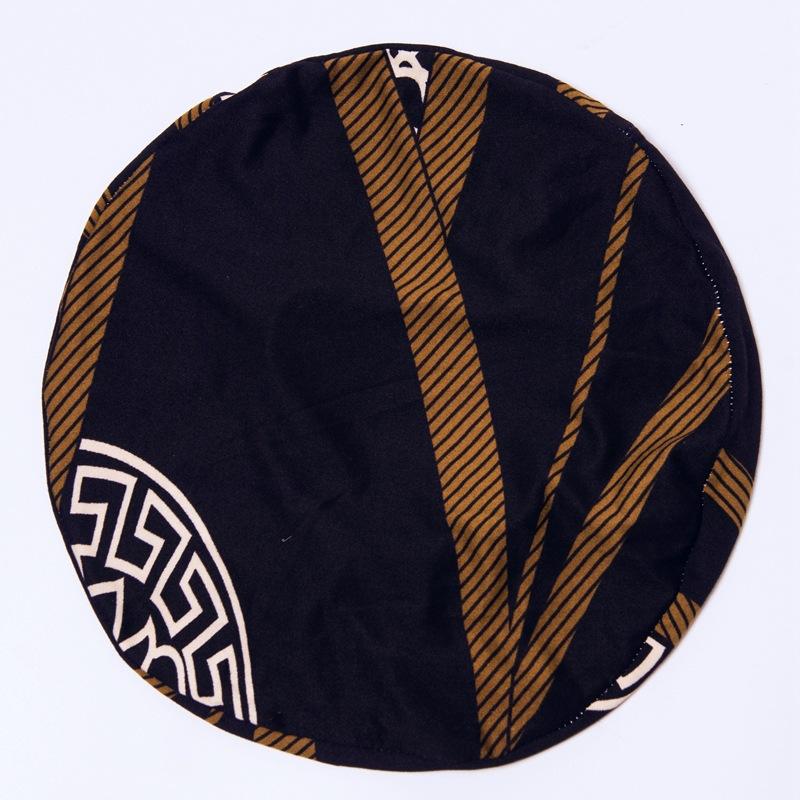 1 Bar Stool Cover Round Stool Cover with Elastic Bands Bar Stool Seat Cover Slipcover Washable Stool Cushion Cover Feature Stretch Fabric Dia D30-34cm