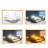 INS Deco Led Light Painting USB Plug Dimming Wall Artwork Table Lamp Gift Indoor Sunlight Window Wooden Photo Night Luminous