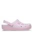 Crocs Floral Cutout Clogs Light Pink Size 39-40