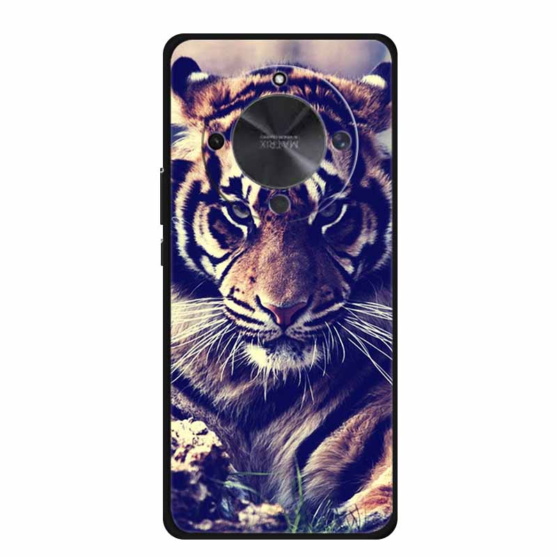 For Honor X70 5G Case X 70 Coque Black Silicone TPU Soft Back Cover Case For Honor X70 MTN-AN00 Phone Case HonorX70 6.79" Funda