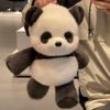 Süßes Panda-Stofftier Weiches Kuscheltier Kissen Emotionale Unterstützung Kawaii Schweinchen Plüschtier Puppe Kreatives Geburtstagsgeschenk Für Kinder