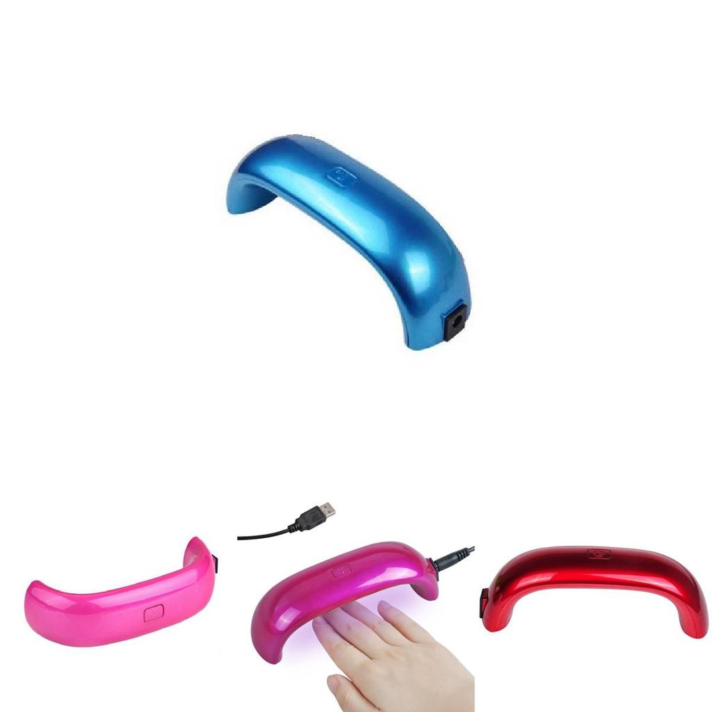 Usb Nail Lamp Mini 9w Uv Led Light For Fast Nail Polish Drying And Home Salon Use