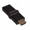 Adapter Akyga AK-AD-40 HDMI /M - HDMI /F kątowy 180 stopni