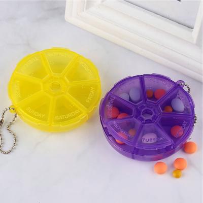 Pill Box Mini Beautiful Easy-using Pill Container for Home