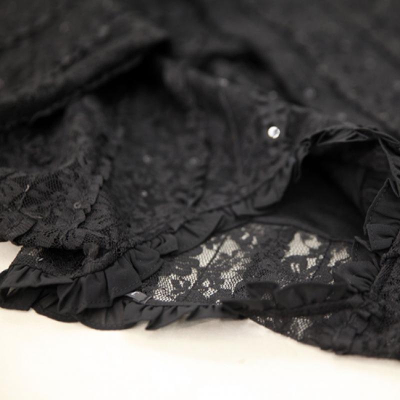 Shiz Madam Lace Frill Blouse Model T57489 For 50s Moms